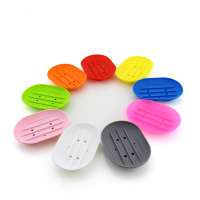 Eco-friendly Accessories Soft Bathroom Silicone Soap Saver