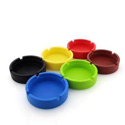 Custom Logo Printed Silicone Colorful Silicone Cheap Ashtray