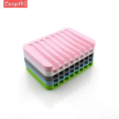 Custom Silicone Square Soap Box Bathroom Accessories For Soap